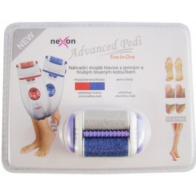 Nexon Pedi 5v1 náhradní hlavice – Zboží Dáma Nexon Pedi 5v1 náhradní hlavice – Zboží Dáma