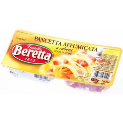 Fratelli Beretta Pancetta Affumicata kostky 150 g – Zboží Mobilmania
