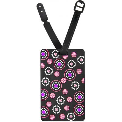 Kufryplus LTD158 Kroužky černorůžová – Zboží Dáma