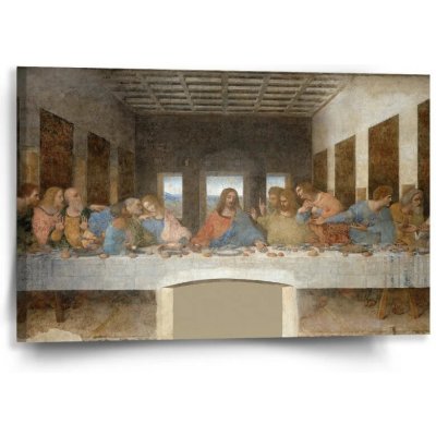 Sablio Obraz Poslední večeře - Leonardo da Vinci - 60x40 cm – Sleviste.cz