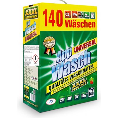 AppWasch Prací prášek Universal ECO 10 kg – Zboží Dáma