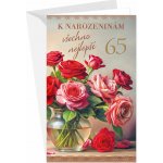 ARGUS Přání k 65.narozeninám 15-6609c65 – Zboží Dáma