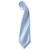 Kravata Premier Saténová kravata Colours světle modrá