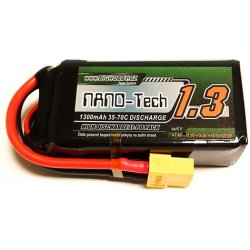 Bighobby Li-pol baterie 1300mAh 3S 35C 70C -NANO Tech