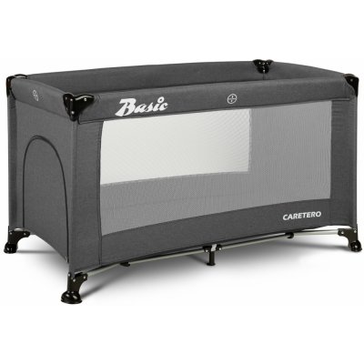 Caretero Cestovní postýlka Basic 2016 Graphite – Sleviste.cz