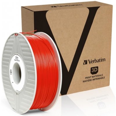 VERBATIM 3D Printer PLA 1,75mm ,335m, 1kg red – Zboží Živě