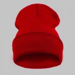 Blingstar beanie Blank Red Červená – Hledejceny.cz