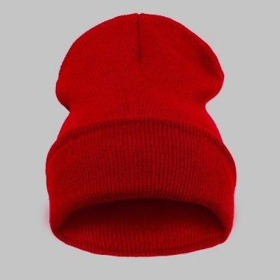 Blingstar beanie Blank Red Červená – Hledejceny.cz