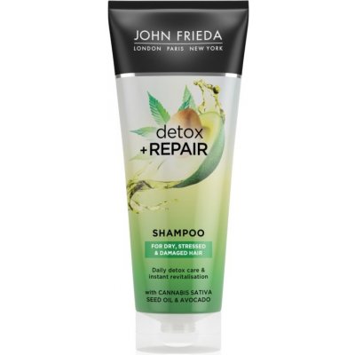 John Frieda Detox & Repair šampon pro poškozené vlasy 250 ml – Hledejceny.cz