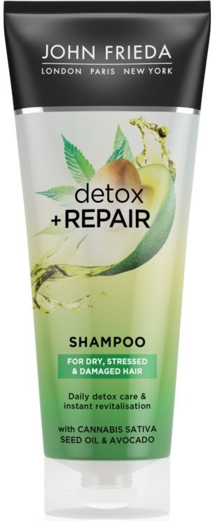 John Frieda Detox & Repair šampon pro poškozené vlasy 250 ml