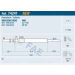 Žhavící svíčka FAE 74241 – Zboží Mobilmania