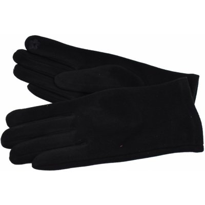 Elegantní zateplené dámské rukavice černá