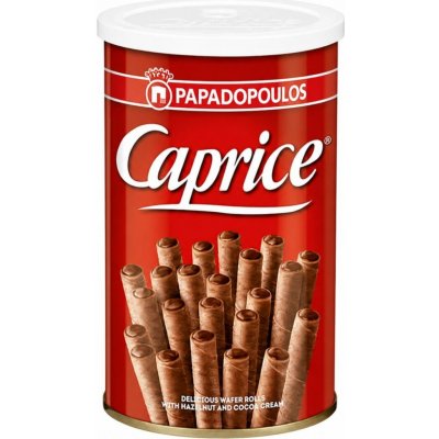 Papadopoulos Caprice plněné trubičky Classic 250 g – Zboží Dáma