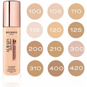 Bourjois Always Fabulous dlouhotrvající make-up SPF20 300 Rose Sand 30 ml