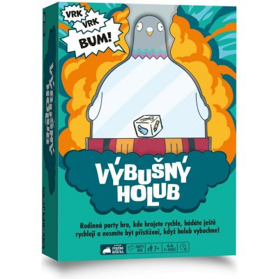 Exploding Kittens Výbušný holub – Zboží Mobilmania
