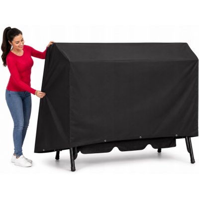 vidaXL Plachta na zahradní houpačku 10 oček 2 zipy 255 x 145 x 170 cm 48639 – Zboží Dáma