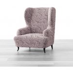 GA.I.CO bielastický potah na křeslo ušák Brillante hnědý 60 - 110 cm – Sleviste.cz