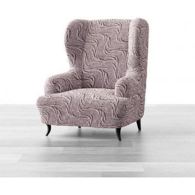 GA.I.CO bielastický potah na křeslo ušák Brillante hnědý 60 - 110 cm – Sleviste.cz