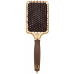 Olivia Garden Expert Care Rectangular Paddle Brush kartáč na vlasy L zlato-hnědý ID2074 – Zboží Dáma