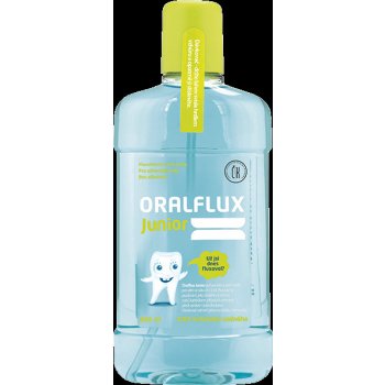 Oralflux Junior ovoce a máta ústní voda 500 ml