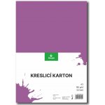 Stepa Kreslící karton A4 50ks 180g fialová – Zboží Dáma