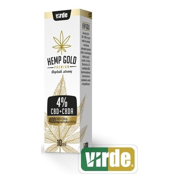 Virde Hemp gold 4% CBD CBDA 20 ml od 1 648 Kč - Heureka.cz