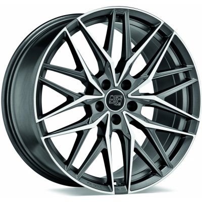 MSW 50 10x21 5x130 ET33 gunmetal polished | Zboží Auto