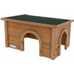 Kerbl Domeček pro králíky a jiné hlodavce dřevěný 59 x 39 x 30 cm – Zboží Mobilmania