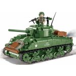 COBI 3044 Company of Heroes 3 Americký střední tank Sherman M4A1 – Zboží Mobilmania