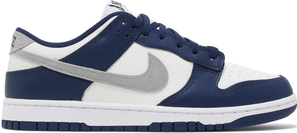 Nike Dunk Low Summit White Midnight Navy