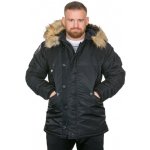 PitBull West Coast pánská zimní bunda Alder černá – Sleviste.cz