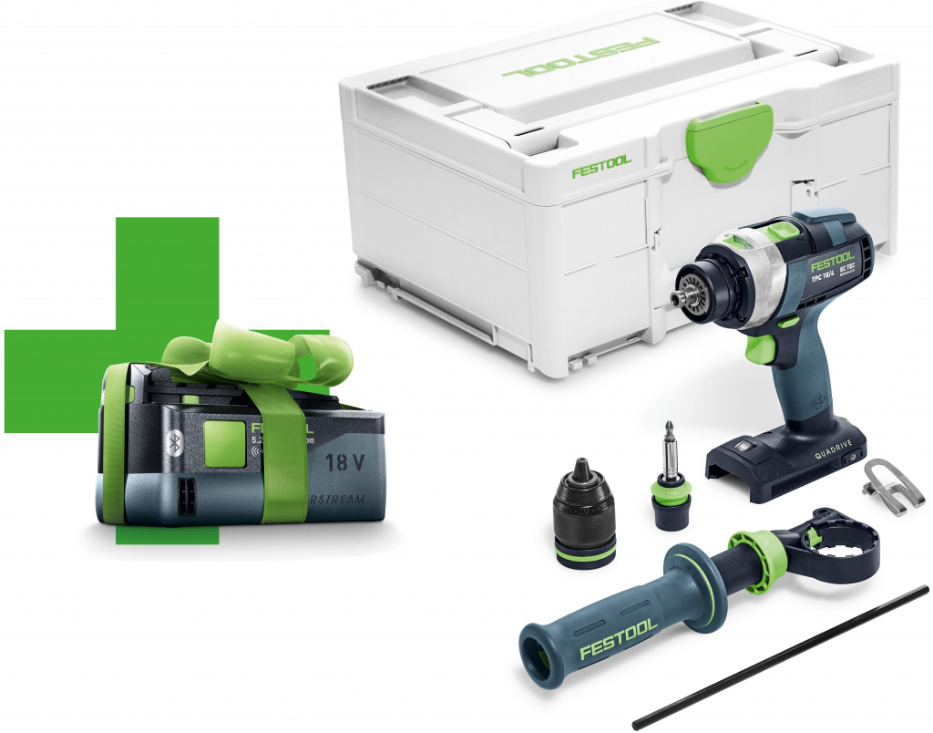 Festool TPC 18/4 I-Basic-5,0 QUADRIVE 577053