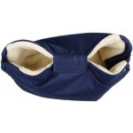 Kaarsgaren Merino rukávník tmavomodrá z ovčí vlny – Zboží Dáma