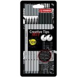 Stabilo Linery Creative Tips arty sada černá šedá 5 šířek stopy – Zboží Dáma