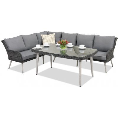 Garden Point polyratanový zahradní Bilbao Comida 5 antracit GAP0561-COM – Hledejceny.cz