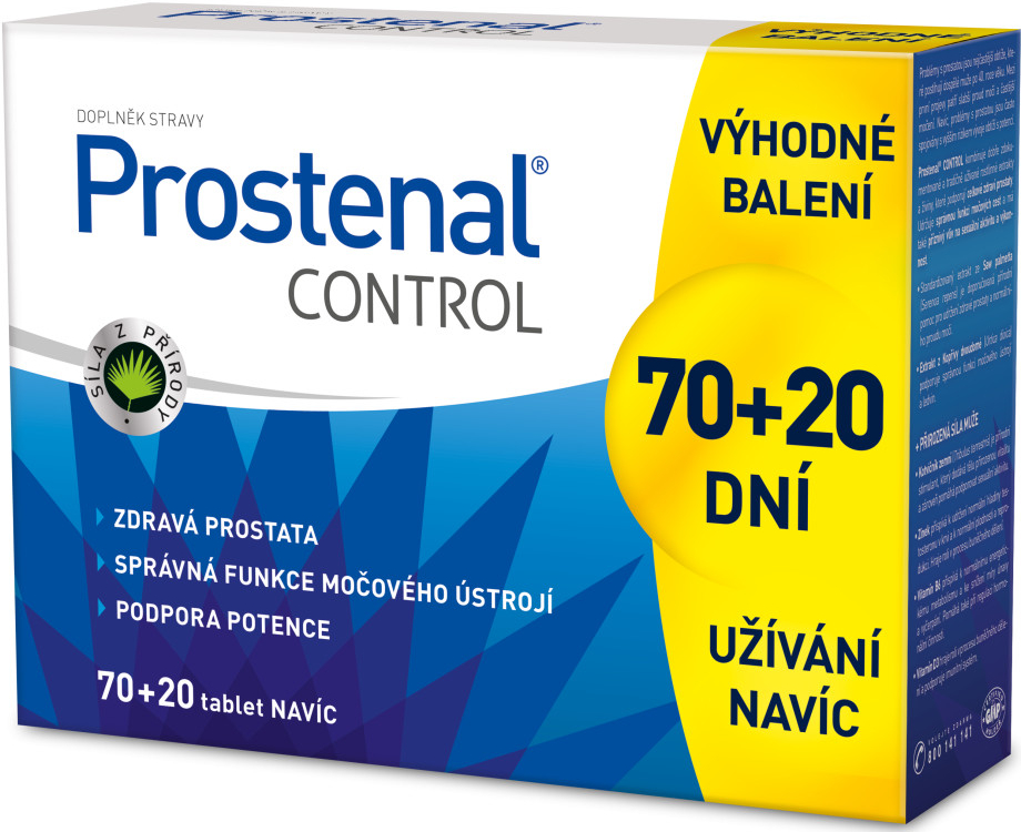 Walmark Prostenal Control 90 tablet Promo 2020 od 445 Kč - Heureka.cz