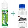 Příchuť pro míchání e-liquidu Vapemix Jacks Premix Apple Mint Shake and Vape 6 ml + Základní báze Mašinka (50PG/50VG) 100 ml