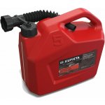 KUFIETA Kanystr na palivo 5 l, červený, UN certifikace – Zboží Mobilmania