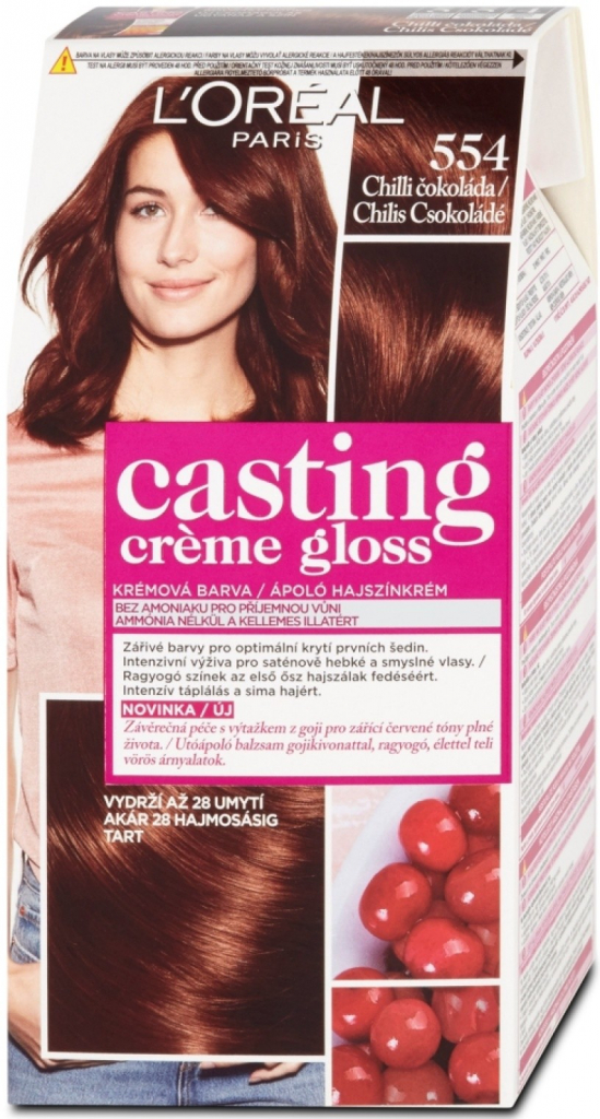 L\'Oréal Casting Creme Gloss 554 Chilli Chocolate 48 ml