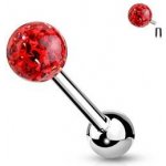 Šperky4U piercing do jazyka vnitřní závit PJ1015-AB – Hledejceny.cz
