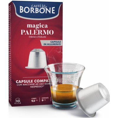 Caffé Borbone Magica PALERMO hliníkové kapsle do Nespresso 10 ks – Zbozi.Blesk.cz