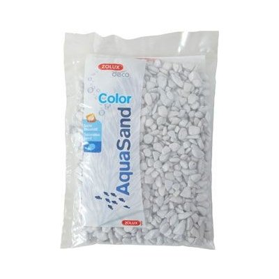 Zolux štěrk Color Ekai bílý 1 kg – Zboží Mobilmania