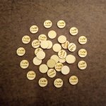 Dřevěná kolečka na vývazky 1ks - šířka 20mm – Zboží Mobilmania