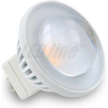 Ledin LED žárovka 3,5W SMD2835 GU4/MR11 60° 220lm 12V STUDENÁ bílá