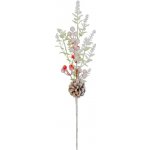 Vetvička MagicHome Vianoce, zasnežená, 46 cm – Hledejceny.cz