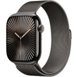Apple Watch 46mm břidlicově šedý milánský tah - S/M MC7L4ZM/A – Sleviste.cz