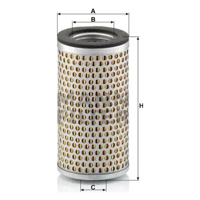 MANN FILTER Vzduchový filtr C 713 – Hledejceny.cz