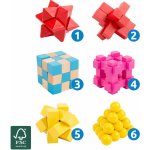 Small Foot Barevný hlavolam – Zboží Dáma