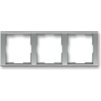 ABB Rámeček trojnásobný, vodorovný, ocelová, Time 3901F-A00130 36 3901F-A00130 36 – Hledejceny.cz