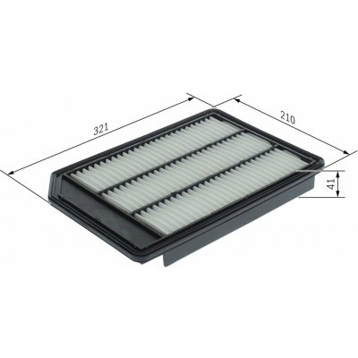 Vzduchový filtr BOSCH F 026 400 419 – Hledejceny.cz